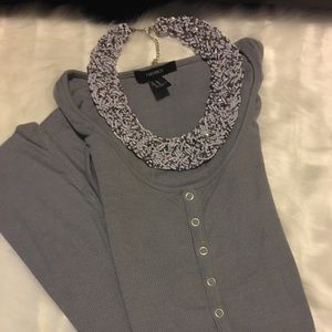 Forever 21 Button Down Midi Dress 💐